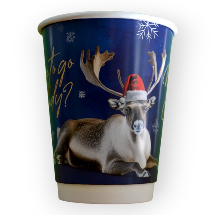 ΠΟΤΗΡΙ ΧΑΡΤΙΝΟ ΔΙΠΛΟΤΟΙΧΟ DEER