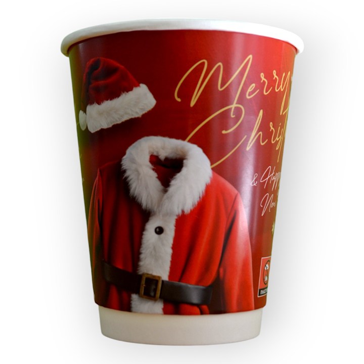 ΠΟΤΗΡΙ ΧΑΡΤΙΝΟ ΔΙΠΛΟΤΟΙΧΟ SANTAS